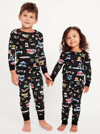Printed Snug-Fit Pajama Set for Toddler &amp;amp; Baby | Old Navy (CA)