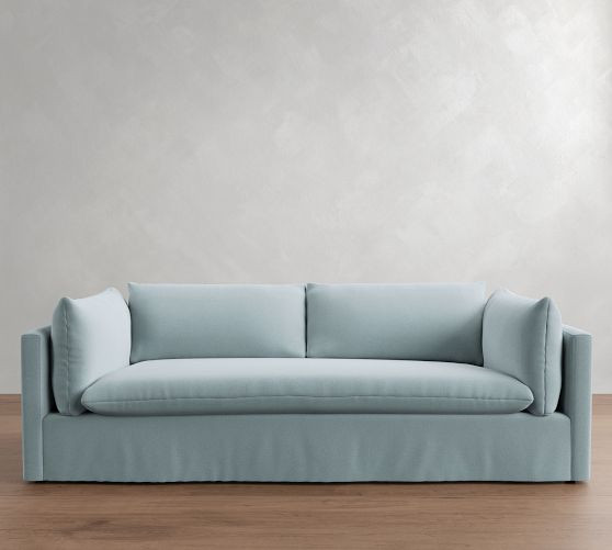 Palmetto Slipcovered Sofa (79"-99") | Pottery Barn (US)