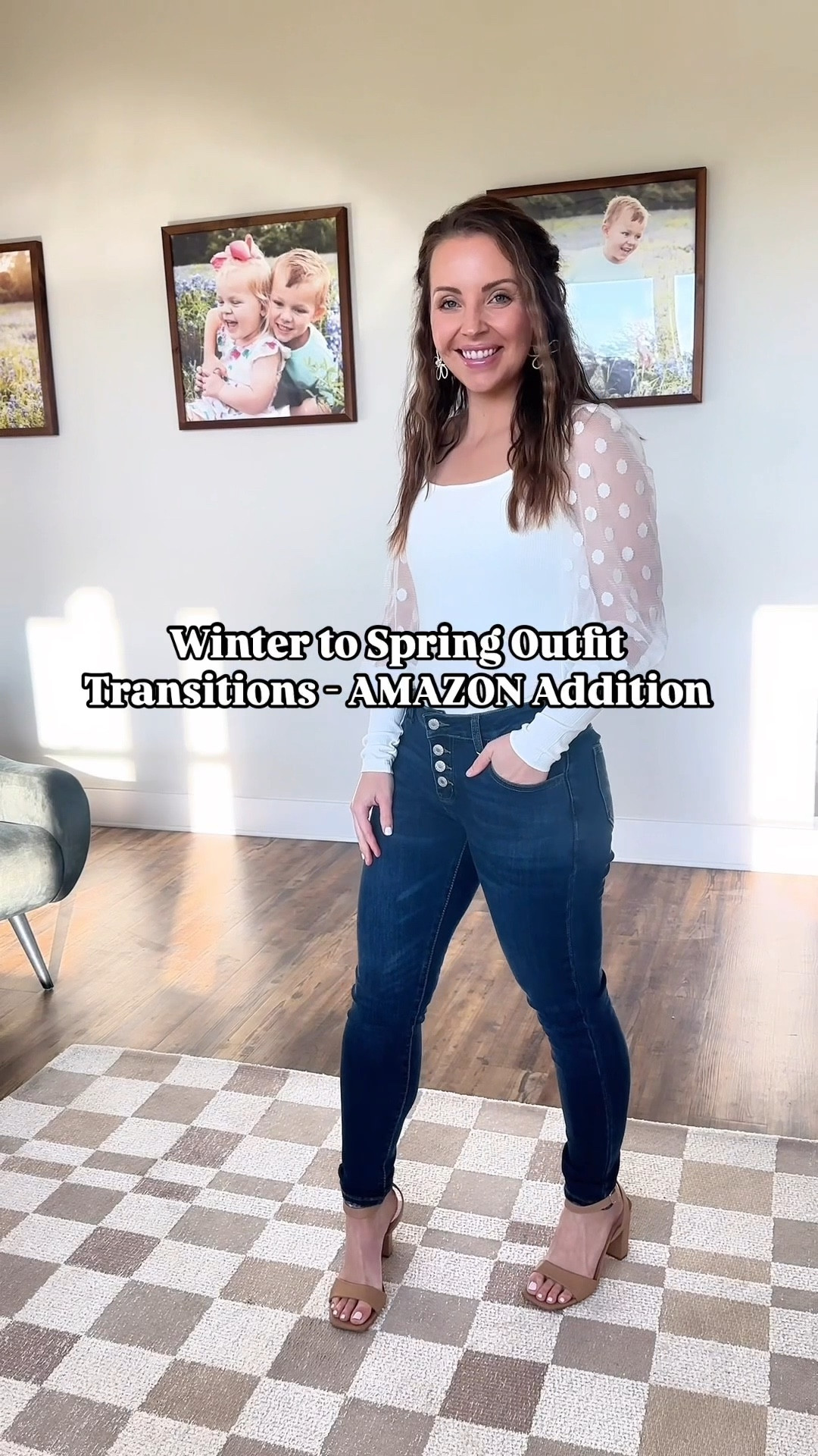 Winter to spring wardrobe refresh! 🌷
These AMAZON finds make transitioning so easy.

Which outfit is your go-to for spring? Drop a ☀️ the comments if you're ready for warmer days!

I’m 5’3” • 130lbs • Size Small/Medium 
I’m wearing a small in most of the tops (Medium in the white long sleeve top), small in dress and skirts, size Medium or 26 in jeans. 

Spring Fashion Trends | Amazon Find | Wardrobe Refresh | Outfit Inspo | Women over 30 | Amazon Lover | Mom Style Blogger

#LTKWatchNow #LTKFindsUnder50 #LTKStyleTip