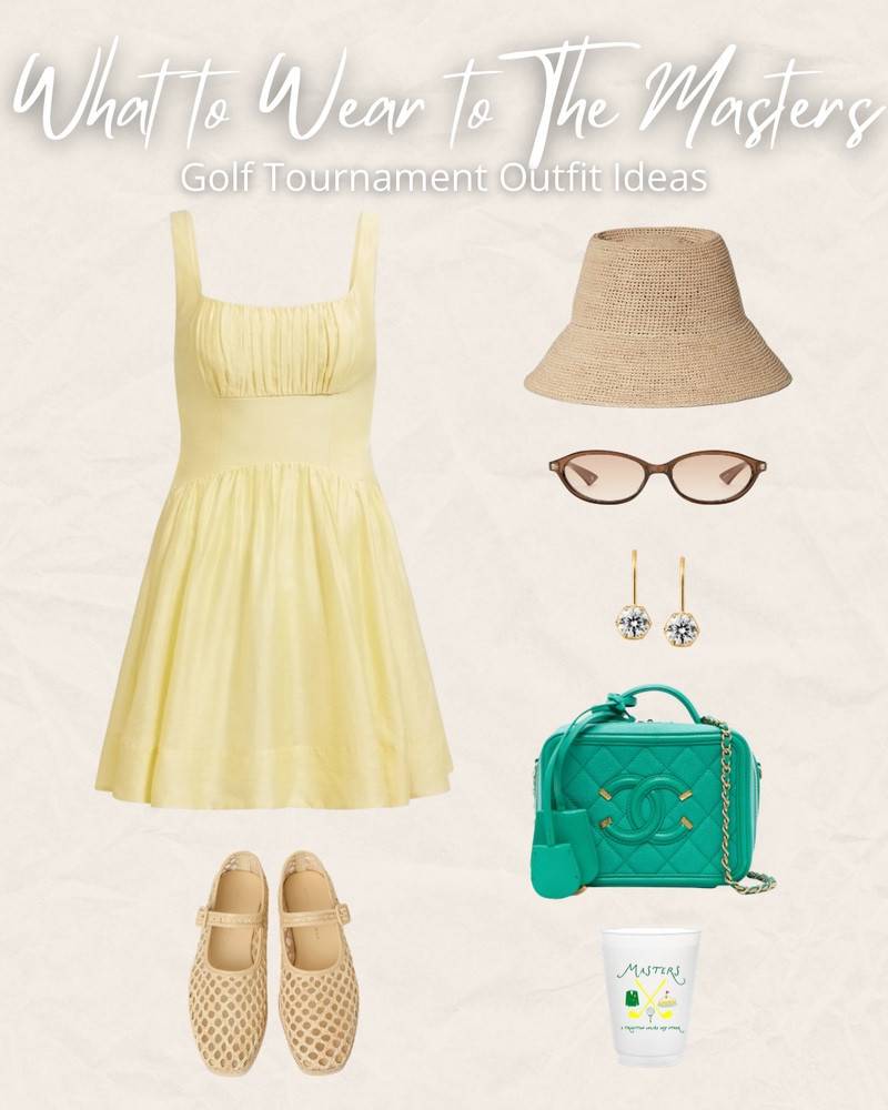 Masters golf tournament
Masters outfit ideas
What to wear to the masters
Augusta national golf club
Vivrelle discount code
Dorsey
Abercrombie
Easter dresses
Green and yellow
Masters hosting
Masters party
Etsy
Date night outfits
Spring fashion
On sale
Designer bags
Styling
Stylist
How to wear
Summer
Spring break
Resort
Vacation
Zara
Emerald
White dress
Tennis bracelet
Sunglasses
Under $500
Under $100
Under $200
Under $250
Under $500
Under $1000
Dresses
Sandals
Sneakers
Golf outfit for her
Frosted cups
Easter baskets
Raffia bag
Straw hat
Chanel
Hermes
Goyard
Loewe
Cara Cara
Over the moon
Farm Rio
Zimmermann
Alice and Olivia
Hill house home
Stripes
Gingham
Electric picks
Lorna murray hats
Aje
Lela rose
Rodeo style
Houston rodeo
Vacation
Doen
Alemais
Hunter bell
Tanya taylor
Neiman Marcus
Saks
Anthropologie
Loeffler Randall
Ballet flats
Comfortable walking shoes
Travel
Sam Edelman
Yellow the label
Affordable fashion
Luxury style
Earrings
Isabel Marant
Romper
Maxi dress
Midi dresses
Sun dress
Sundresses
YSL
Saint Laurent
Hemant and nandita
Maxi skirt
Matching sets
Designer dupes
Georgia
OOTD for the masters
Masters OOTDs
Outfit of the day

#LTKdayinmylife #LTKMidsize #LTKFestival