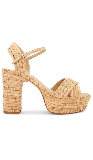 Latifah Platform Sandal in Natural | Revolve Clothing (Global)