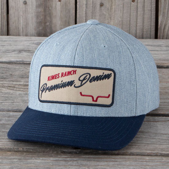 Kimes Ranch Denim Patch Cap | Rod's Western Palace/ Country Grace