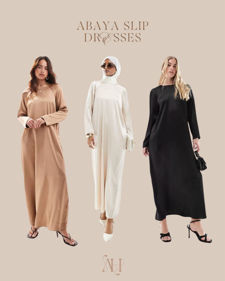 Love these satin dresses for under abayas! They’re perfectly modest, no slips and so chic!

Style tip - size down 1 as these are quite oversized!

#LTKStyleTip #LTKMidsize #LTKFindsUnder100
