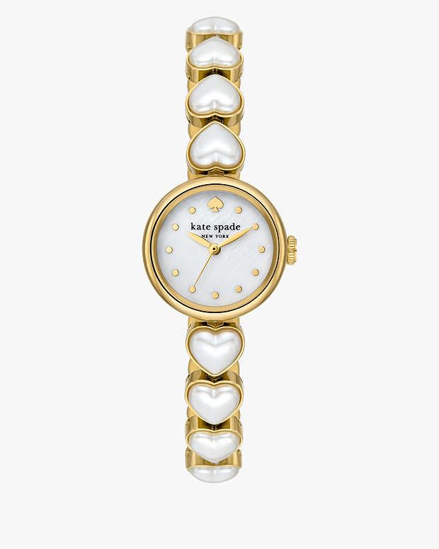 Monroe Heart Pearl Bracelet Watch | Kate Spade (US)
