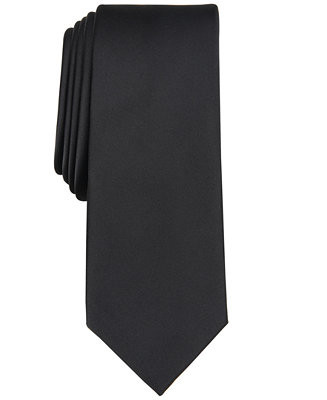 Men's Logan Solid Tie | Macy's