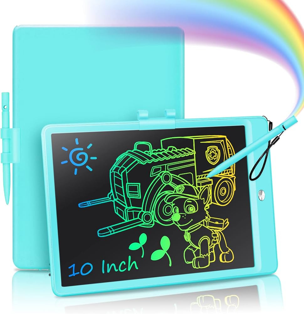[Newest] 10in LCD Writing Tablet for Kids, Great Educational Toys for Preschool Toddlers Learning... | Amazon (US)