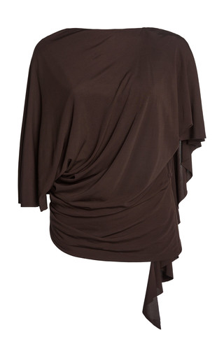 Fluted Backless Jersey Top | Moda Operandi (Global)