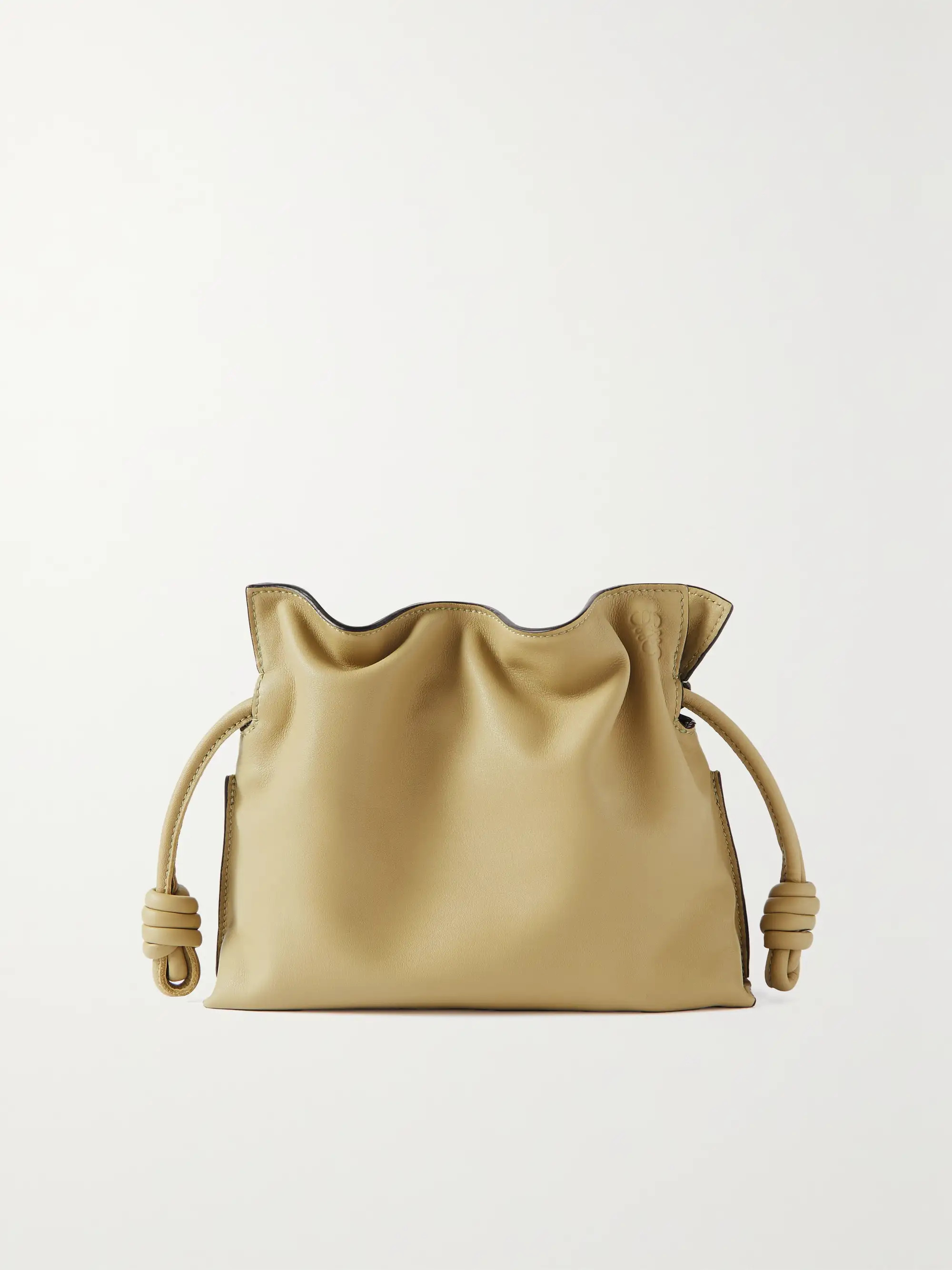 Flamenco mini leather clutch | NET-A-PORTER (US)