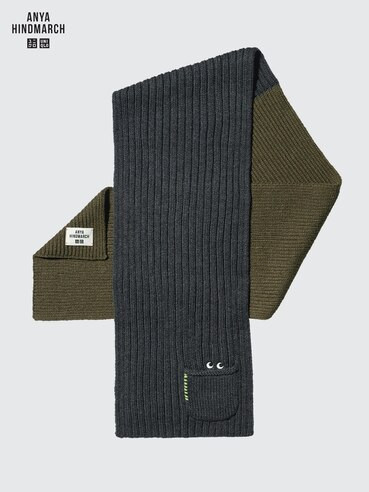 ANYA HINDMARCH HEATTECH KNITTED SCARF | UNIQLO AU | Uniqlo Australia