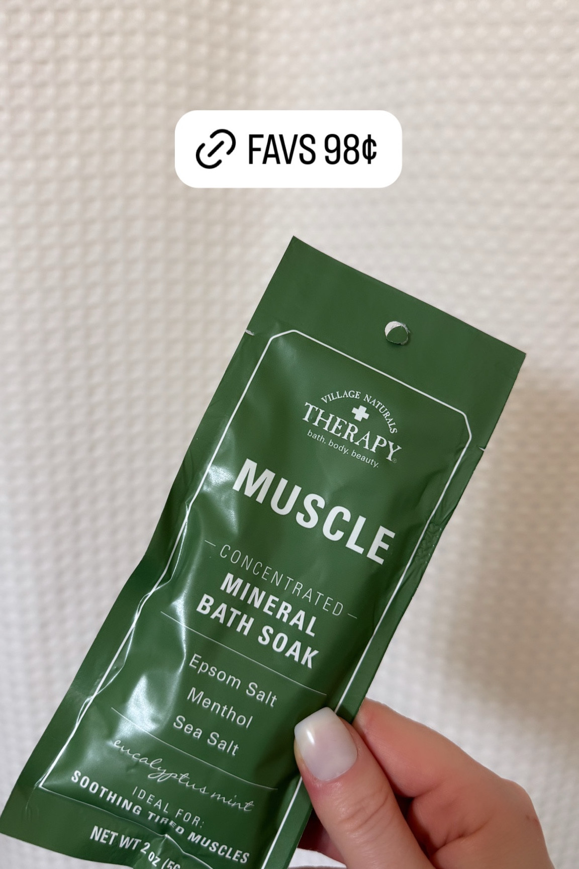 98¢ Epsom Salt Bath Packets 🧼🛁  Great gifts or quick baths! 

#LTKHoliday #LTKBeauty #LTKHome