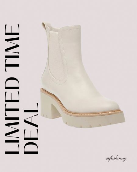 Don’t miss out on these! 
They are $45 a total steal! 

Platform Chelsea boot, lug sole boot, dolce vita boots, Macy’s, flash sale 

#LTKsalealert #LTKfindsunder100 #LTKGiftGuide