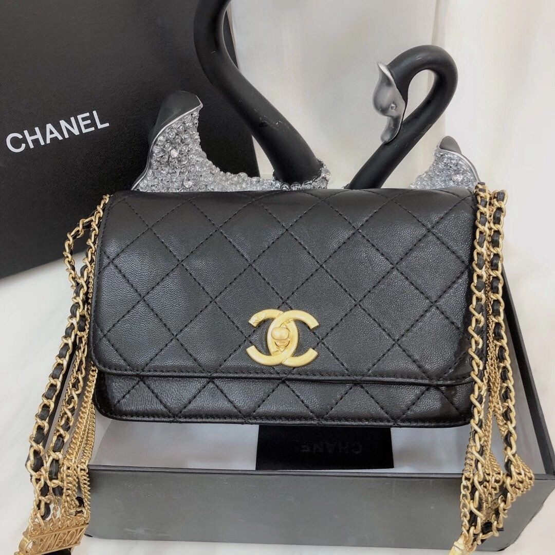 Small Bag Woman Fashion Style 2021 Fashionable Ladies One Shoulder Messenger Chain Rhombus High C... | DHGate