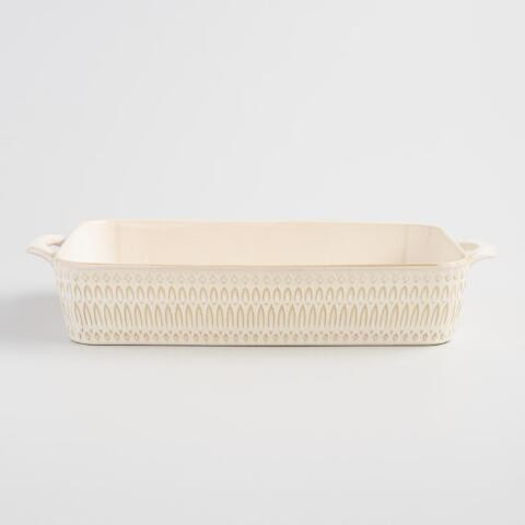 Textured Ceramic Lasagna Pan | World Market