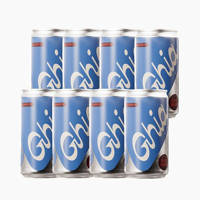 Ghia Non-Alcoholic Le Spritz | Blood Orange 8-Pack | Canned Mocktail & Cocktail Mixer, Zero Proof... | Amazon (US)