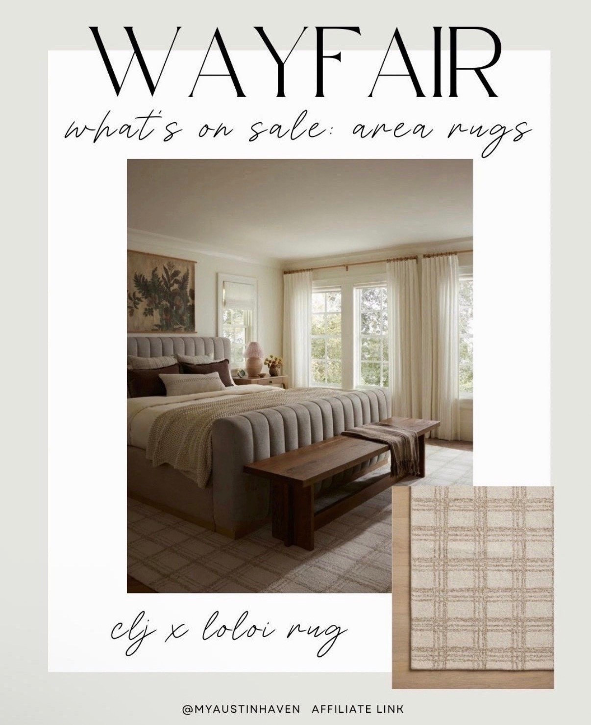 Wayfair Sale - what to add to cart? 🛒✨

This gorgeous CLJ x Loloi Rug! Perfect neutral rug with texture to add subtle detail. Top rated and reviewed.

Loloi rug, Wayfair Sale, Area Rugs, Loloi Sale, Wayfair Finds, bedroom
Rug, neutral rug#LTKspring 

#LTKHome #LTKSaleAlert