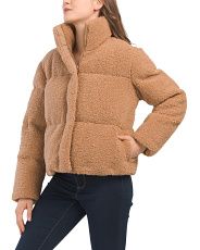 Faux Fur Lined Zip Front Jacket | Marshalls