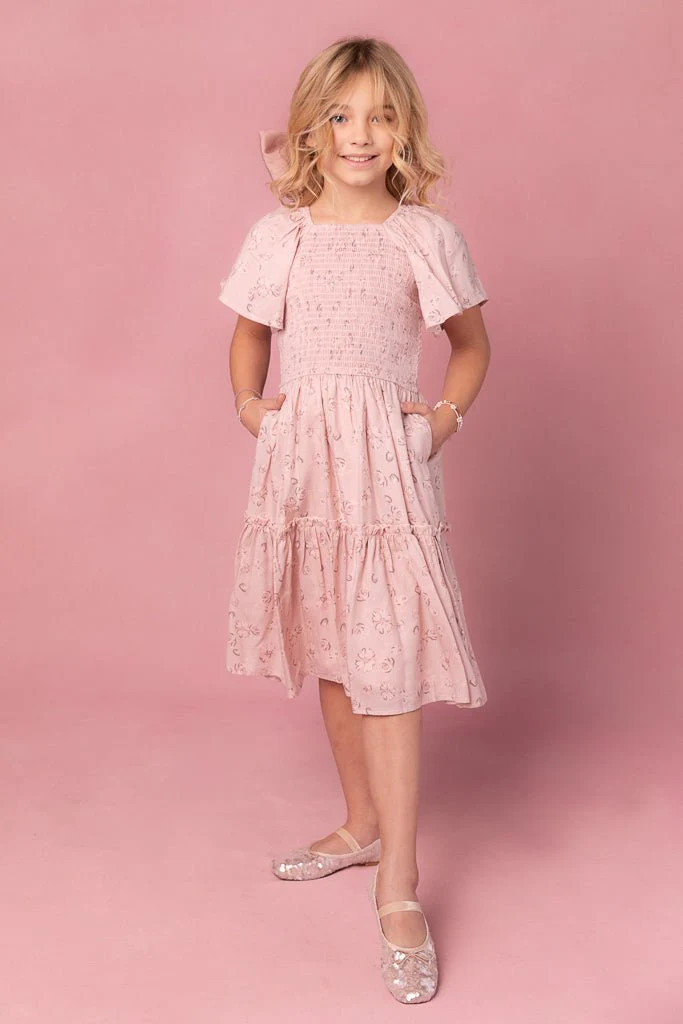 Mini Lennon Dress in Dusty Pink | Ivy City Co