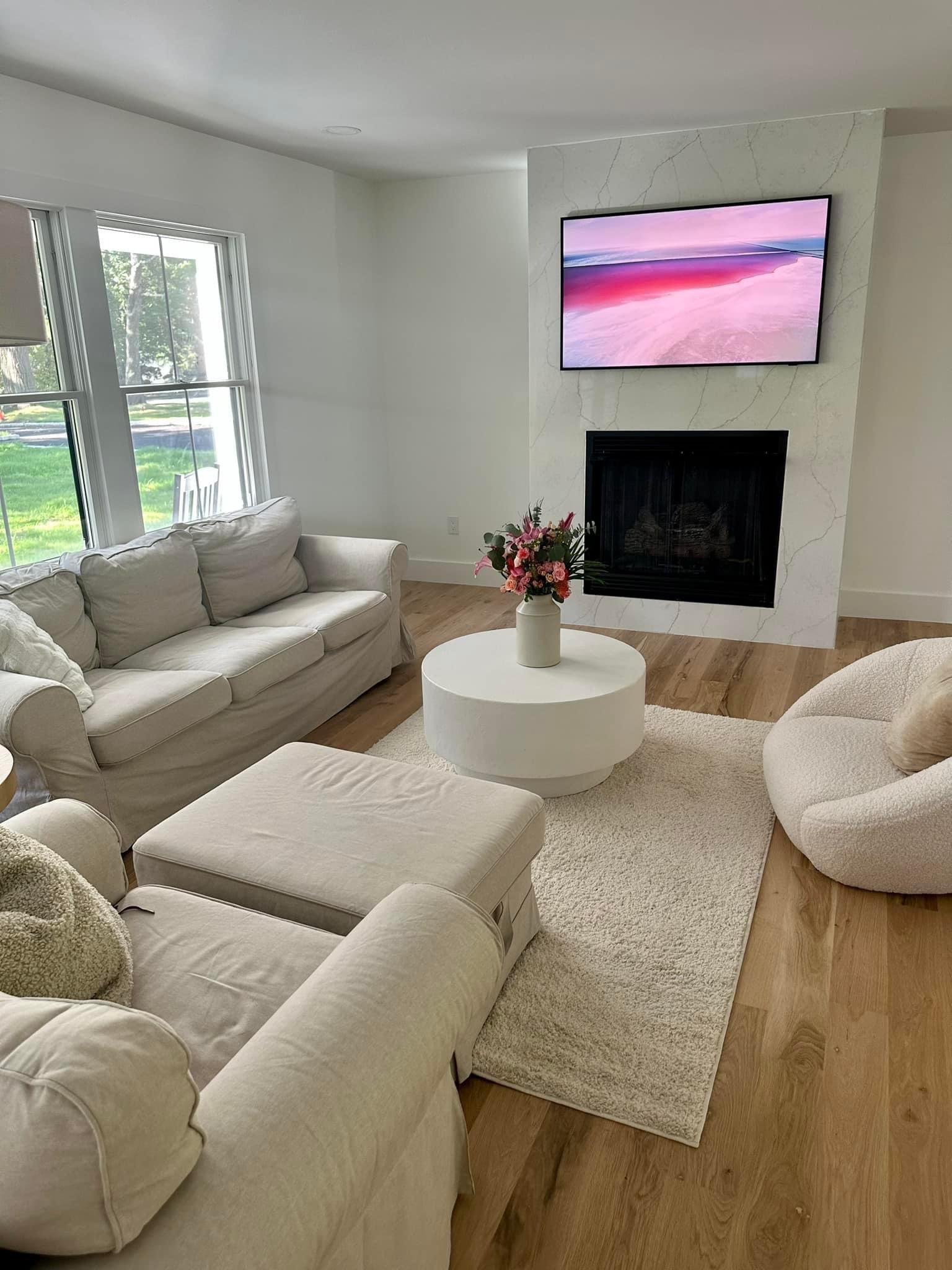 This has been the tv of my dreams! And worth every penny! It’s on major discount right now! Way less than what I paid for it. Samsung Frame TV 📺 

It makes the living room look less cluttered, way better than a regular tv. 

#LTKsalealert #LTKxPrime #LTKHolidaySale