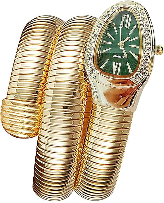Snake Watches for Women, Snake Watch, Snake Shape Bangle Watches, Women's Dressing Snake Shape Br... | Amazon (US)