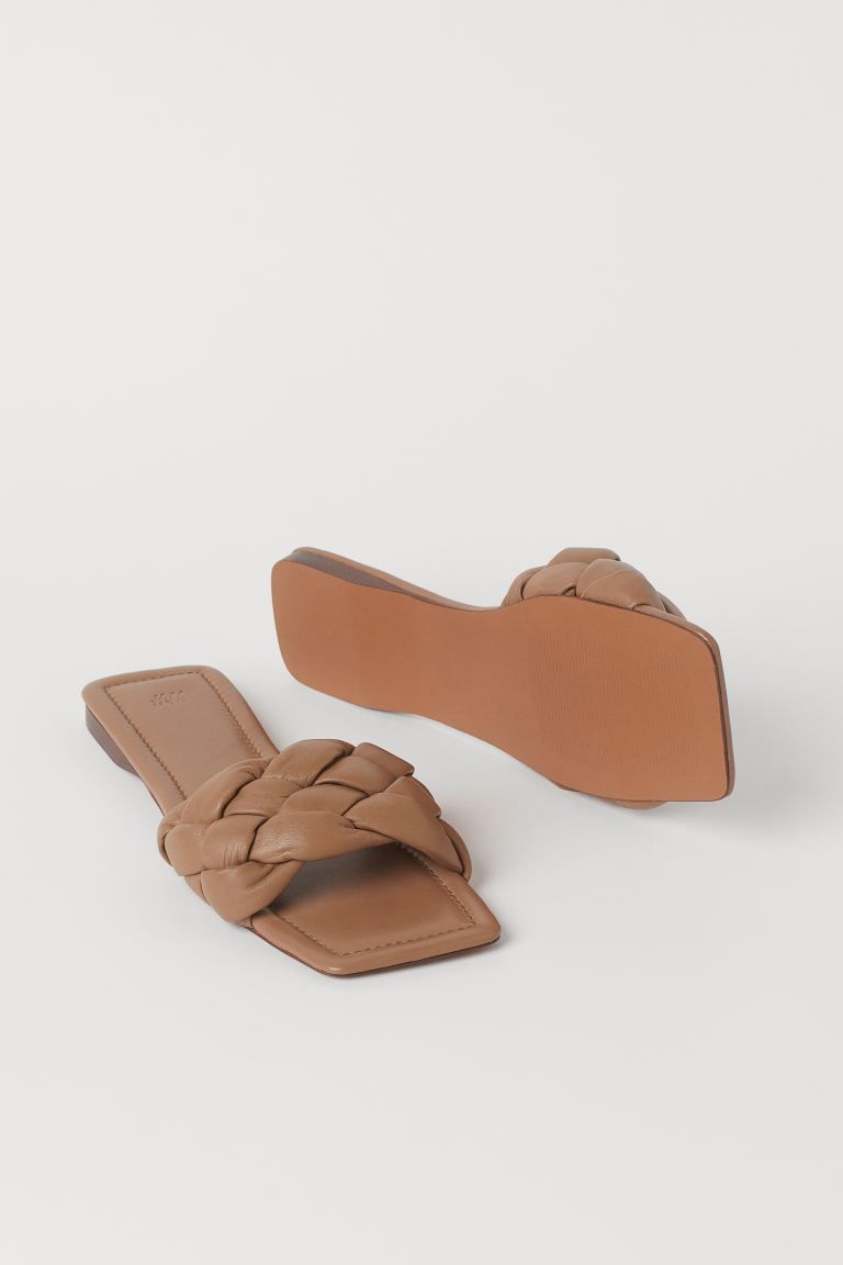 Leather Slides | H&M (US)