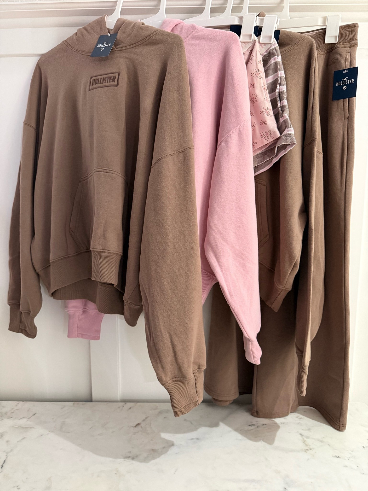 NEW @Target These are sooo soft and cozy!!🥰 Went in for toilet paper and a few groceries before closing and spotted these!!😍 This is my Target haul from tonight and had to hurry because Target was closing!🤩
My oldest daughter wanted to twin so we got matching brown hoodies!!🤎☺️

#LTKootd #LTKmomlife #LTKdayinmylife