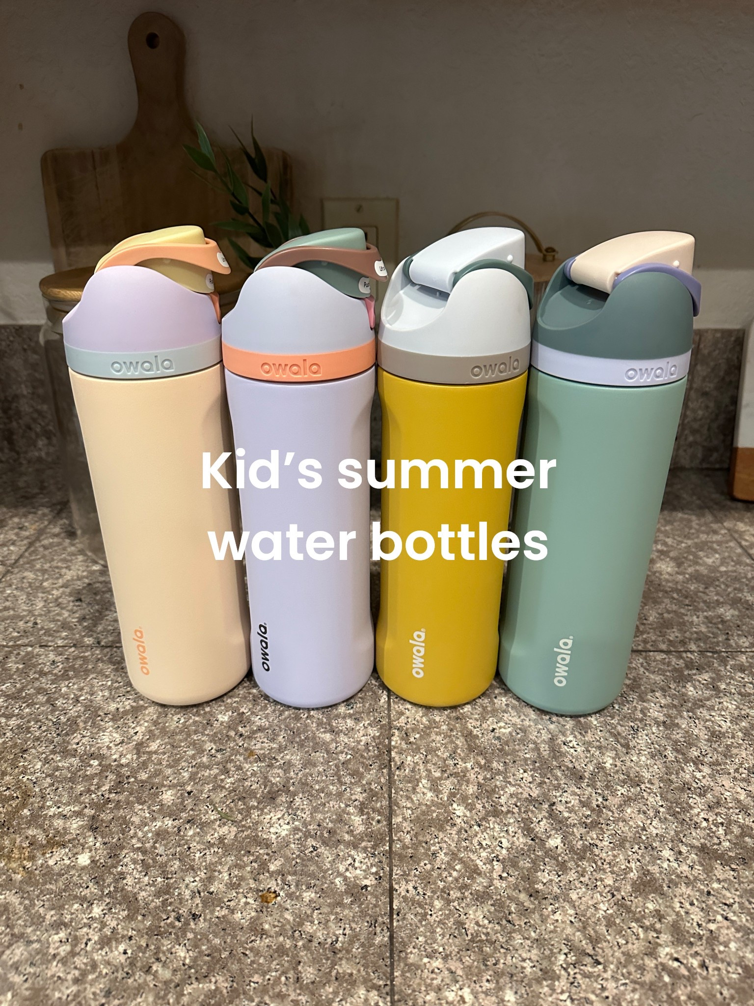 Finally ditched the cabinet full of mismatched water bottles and missing lids 🙃 Now it’s Owala only for the kids and we’re never looking back. Easy to clean, leak-proof, and they actually keep track of them.

#LTKkids #momlife #owalawaterbottles #organizedmom #cozymomlife #familyessentials #ltkhome #ltkfinds

#LTKFamily #LTKKids #LTKSummerEdit
