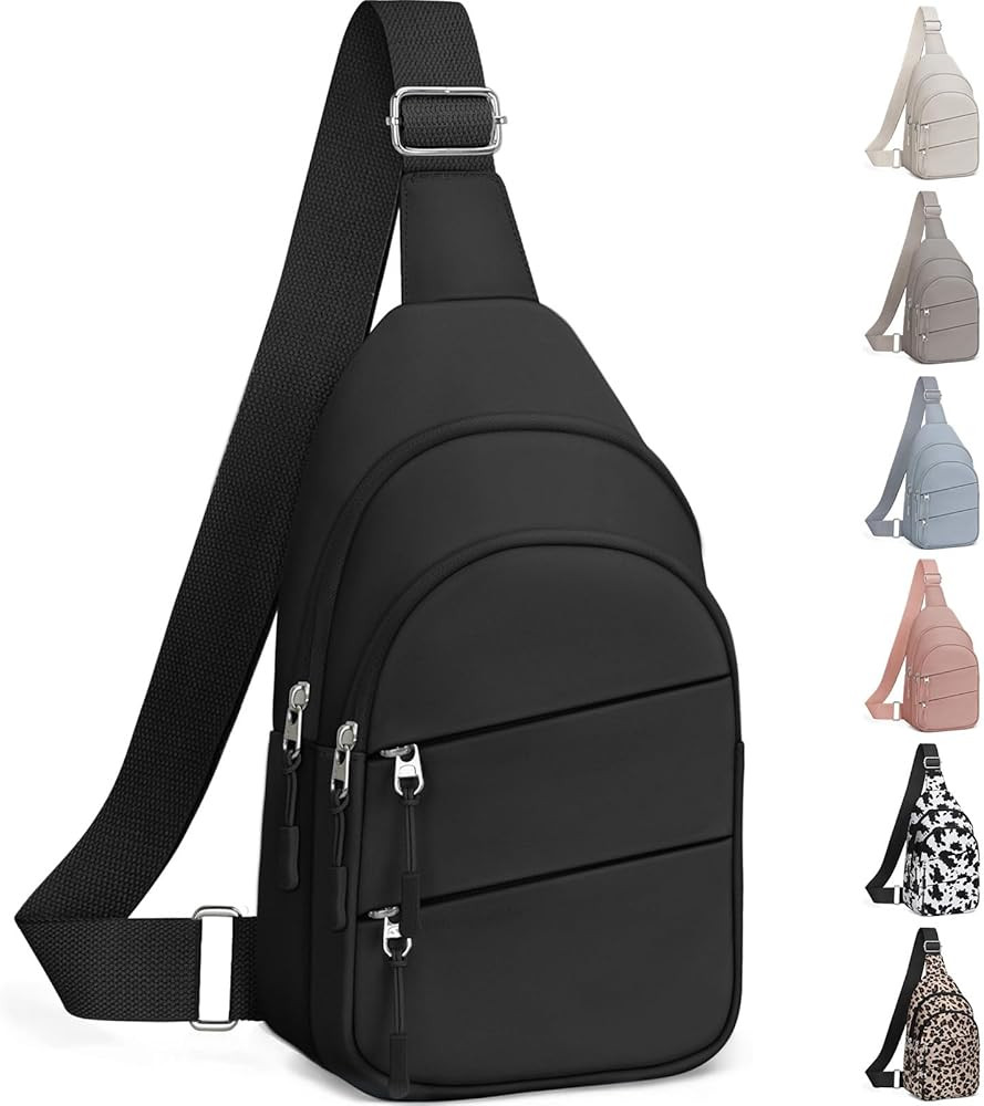 Tuwubi Crossbody Bags for Women, Sling Bag for Men, Small Hiking Backpack Anti Theft Lightweight ... | Amazon (US)