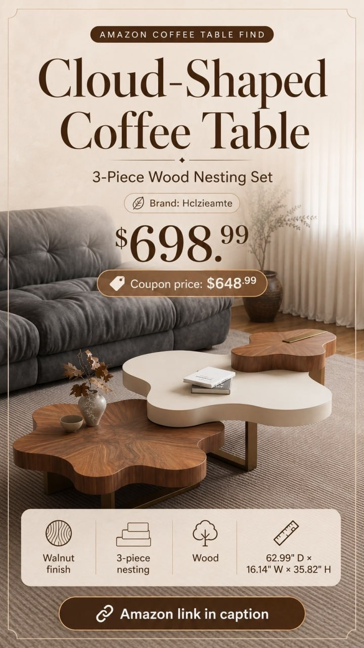 Cloud-Shaped Coffee Table

#LTKHome