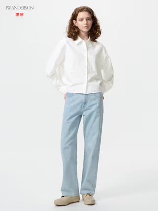 Women's Straight Jeans Blue 26 inch UNIQLO US | UNIQLO (US)