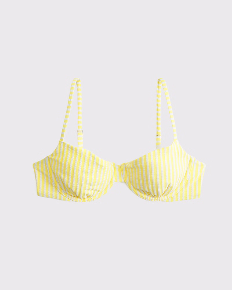 Balconette Underwire Bikini Top | Abercrombie & Fitch (US)