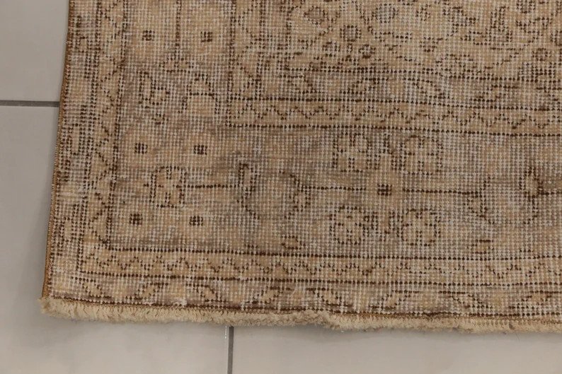 Bohemian rug, Ivy design rug, Low pile rug, Traditional rug, Vintage turkish rug, Large rug, Dini... | Etsy (US)