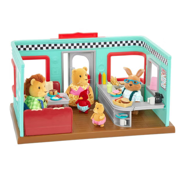 Li'l Woodzeez Li'l Nibbles Drive Thru Diner Playset | Target