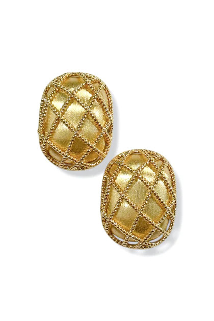 Here's The Thing Gold Rope Detail Earrings | The Willow Tree