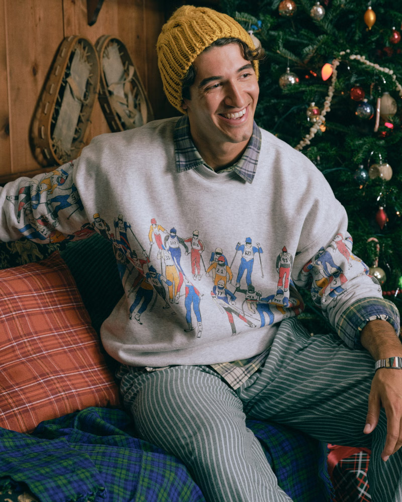 Women's Ski Graphic Crew Sweatshirt | Women's New Arrivals | Abercrombie.com | Abercrombie & Fitch (US)