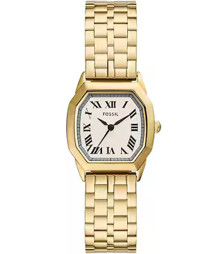 Fossil Women's Harlow Three-Hand Stainless Steel Bracelet Watch | Dillard's | Dillard's