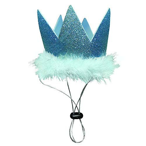 Huxley & Kent Pet Party Crown | Blue (Large) | Crown for Dogs and Cats | Adjustable Strap for Com... | Amazon (US)