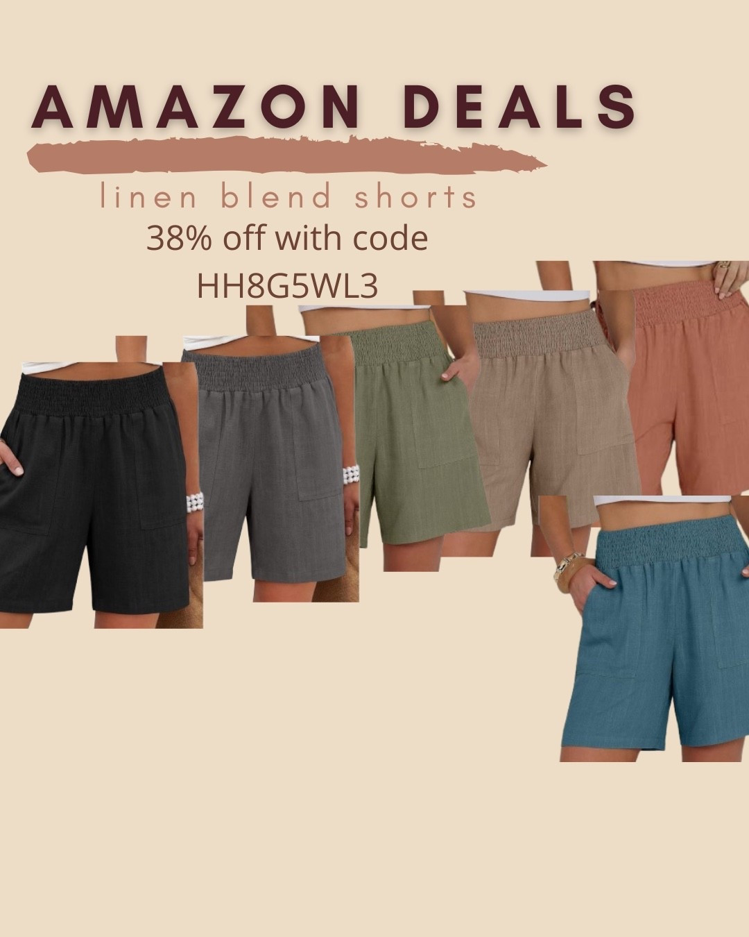 $16 ends 5/22

Amazon fashion
Amazon deals
Linen blend shorts

#LTKSaleAlert