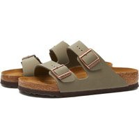 Birkenstock Arizona in Stone Birkibuc, Size UK 3.5 | END. Clothing | End Clothing (US & RoW)