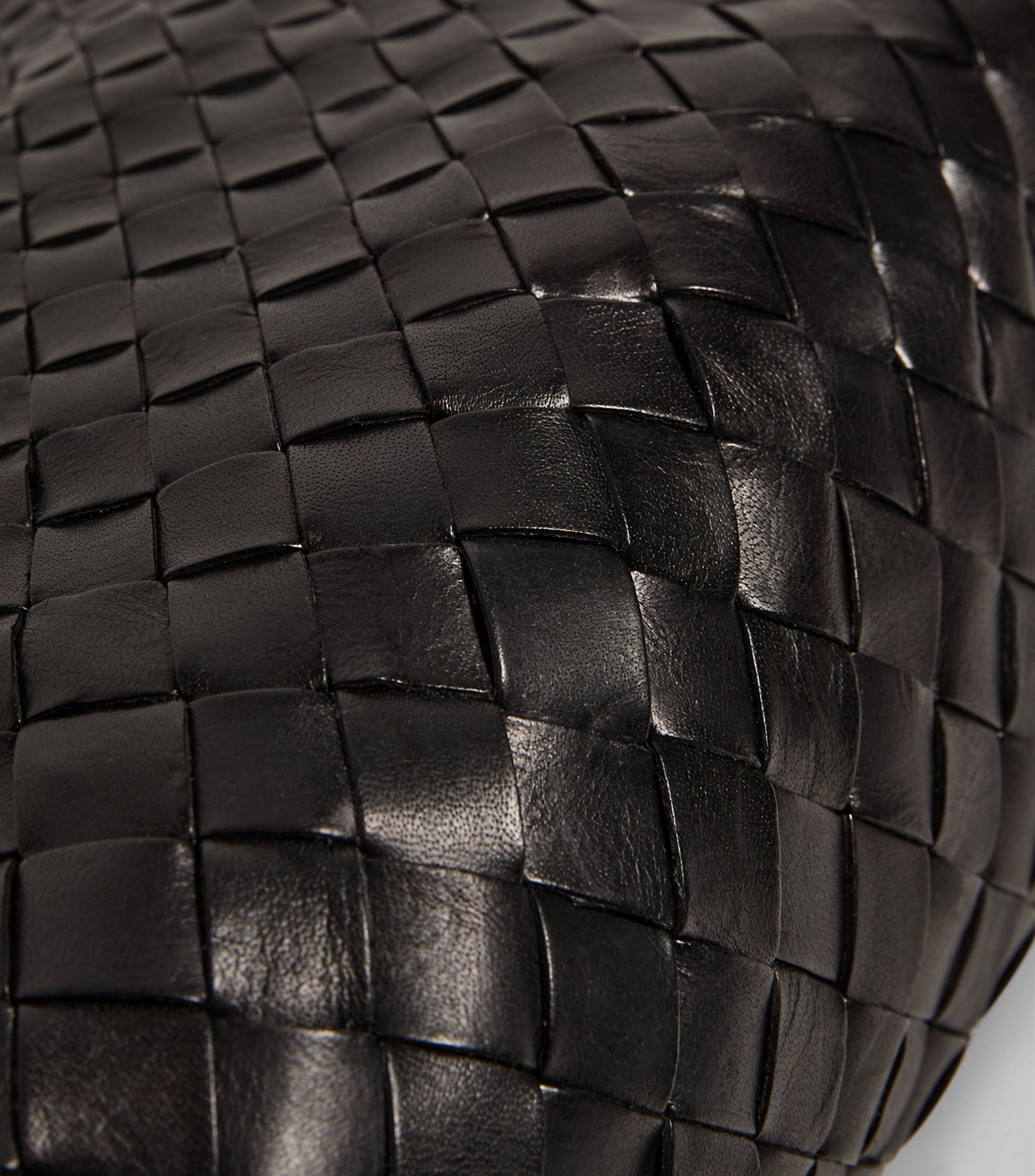 Small Leather Woven Santa Croce Tote Bag | Harrods
