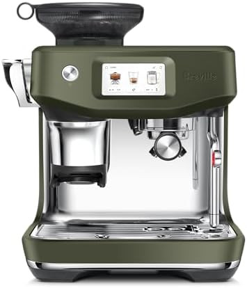 Breville Barista Touch Impress Espresso Machine BES881OLT, Olive Tapenade | Amazon (US)