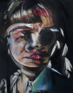 Pastel Study 6 Drawing