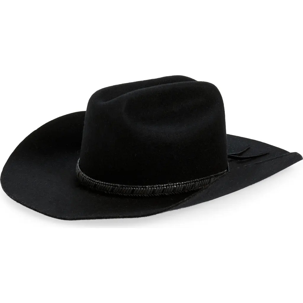 Lack of Color The Ridge Cowboy Hat in Black at Nordstrom, Size Medium | Nordstrom