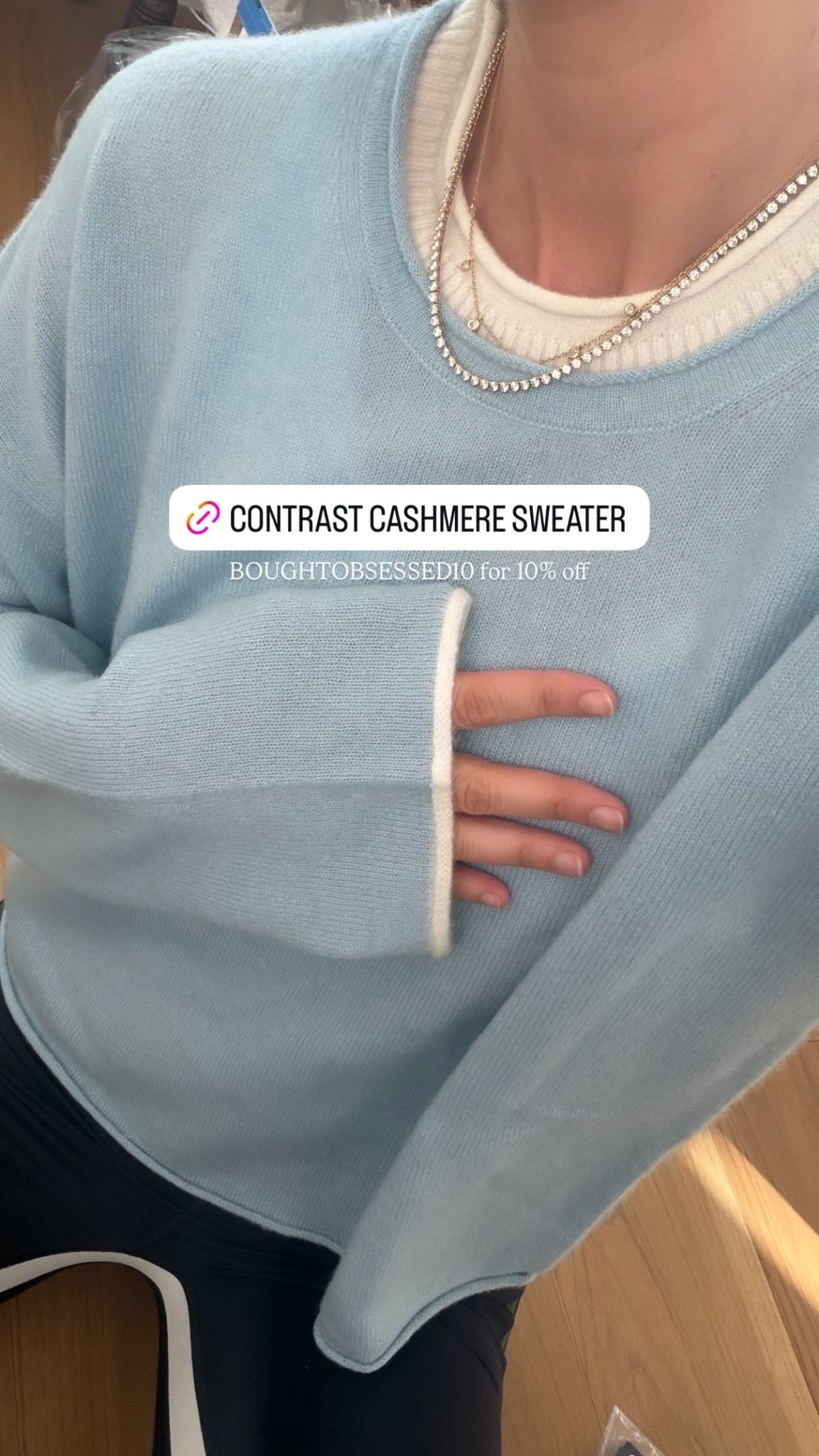 contrast cashmere sweater BOUGHTOBSESSED10 for 10% off

#LTKootd