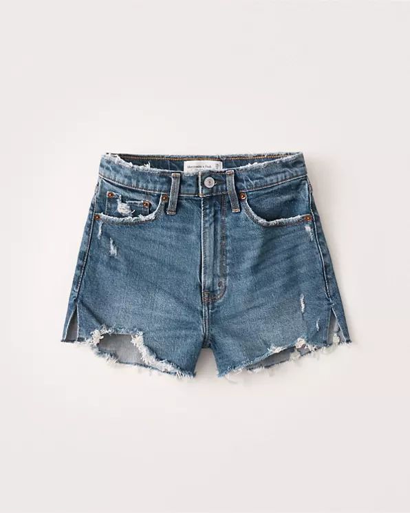 High Rise Mom Shorts | Abercrombie & Fitch US & UK