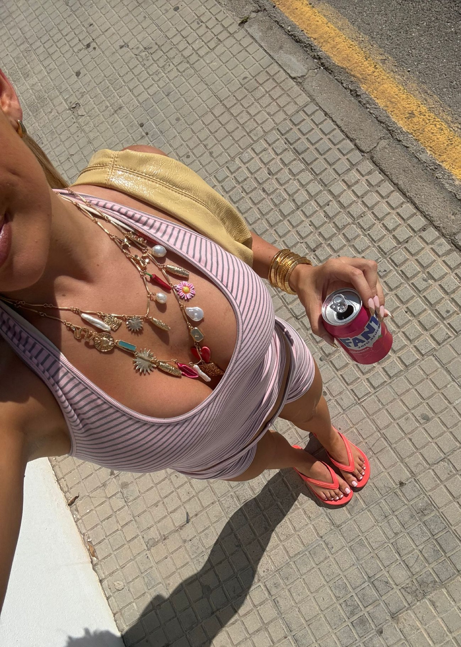 Motel, Asos, Zara, summer outfits, holiday outfits, summer co-ord, striped co-ord, charm necklace, halter top, hotpant shorts

#LTKstyletip #LTKeurope #LTKsummer