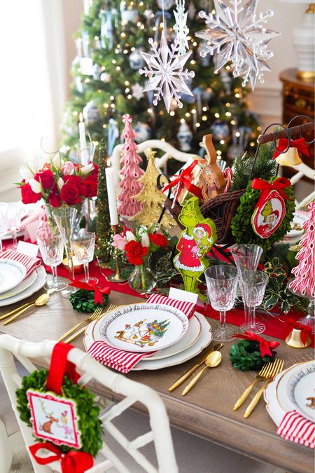 You’re a mean one, Mr. Grinch! Celebrate Christmas with a Grinch themed dinner party! ❤️🌲 

#LTKHoliday #LTKparties #LTKhome
