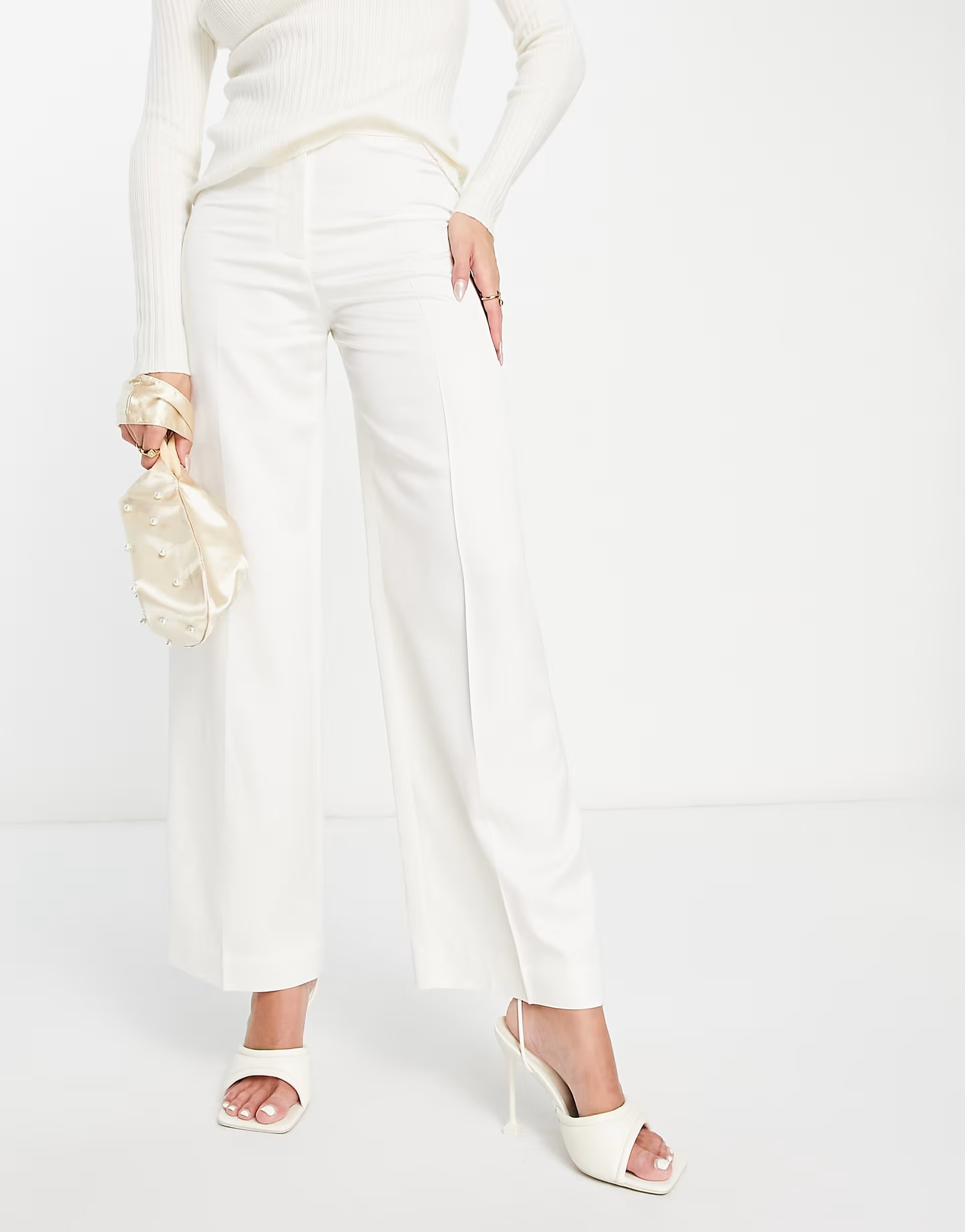 & Other Stories co-ord tailored trousers in white | ASOS (Global)