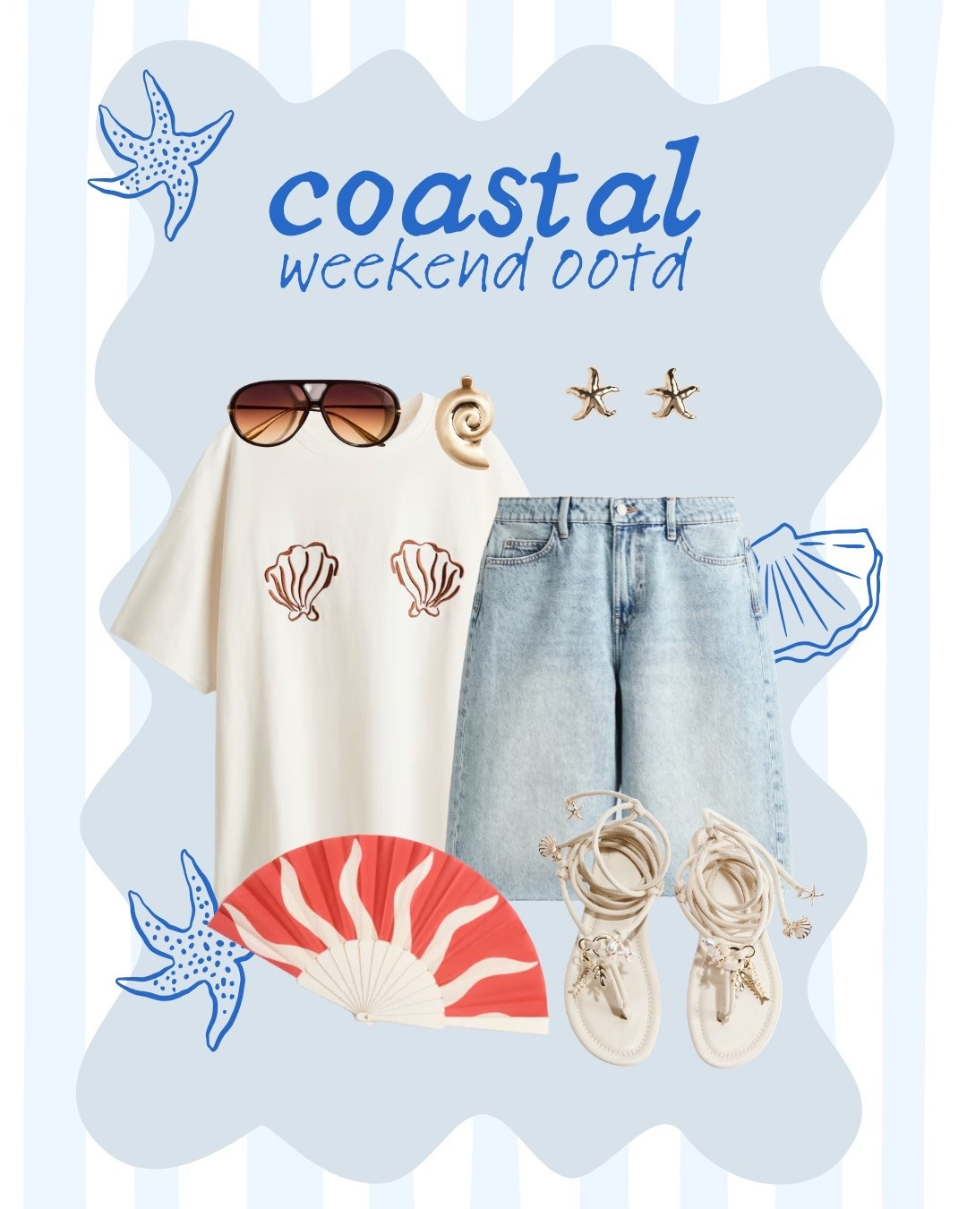 Found the perfect outfit for a casual coastal weekend. 🐚 #coastalfashion #vacationoutfit #summeroutfit

#LTKmomlife #LTKSeasonal #LTKOver40