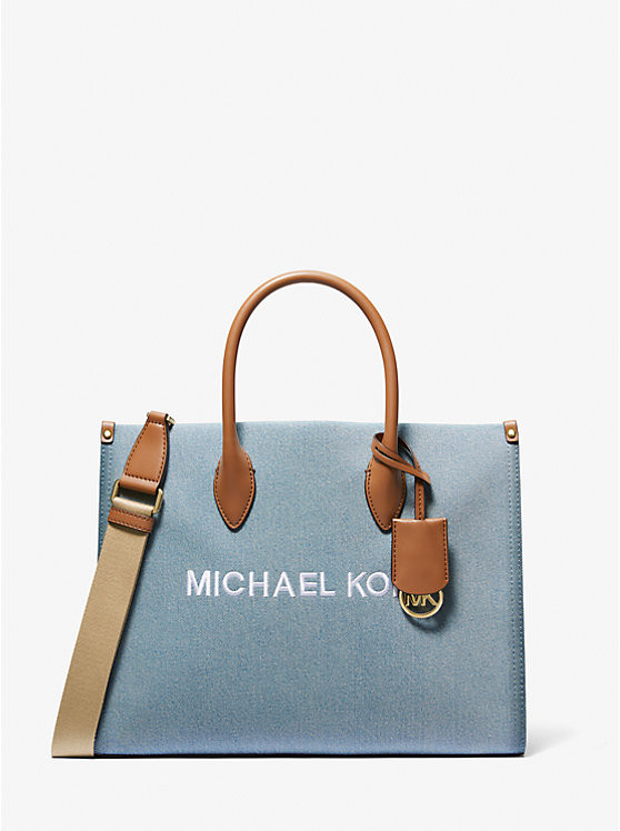 Mirella Medium Denim Tote Bag | Michael Kors US