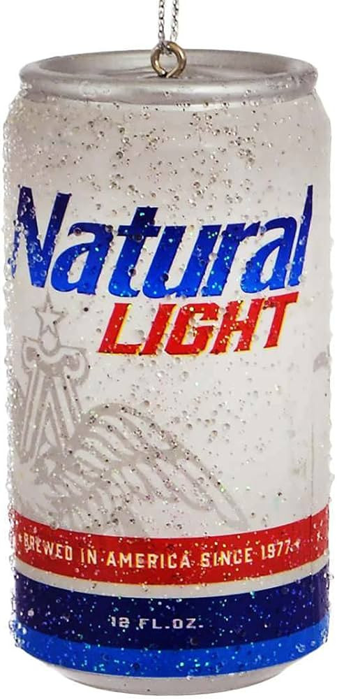 Natural Ice Beer Can Christmas Tree Ornament AB1182 | Amazon (US)